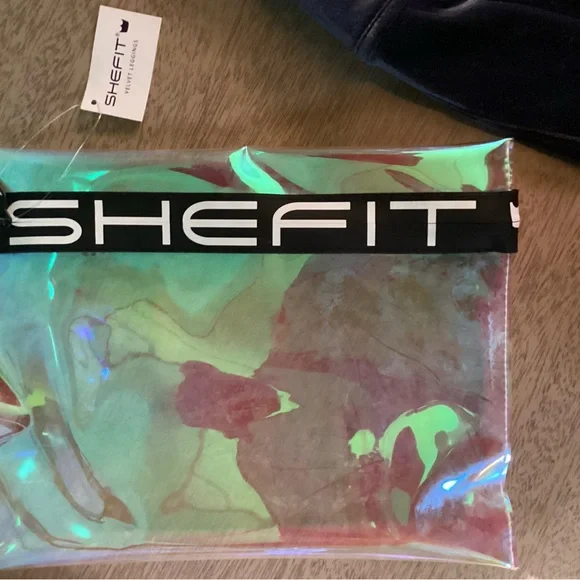 Shefit Limited Edition Velvet Leggings Size Small NWT - Picture 8 of 12